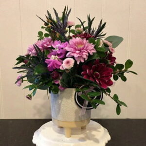 PP016 Posy Pink & Burgundy Arrangement