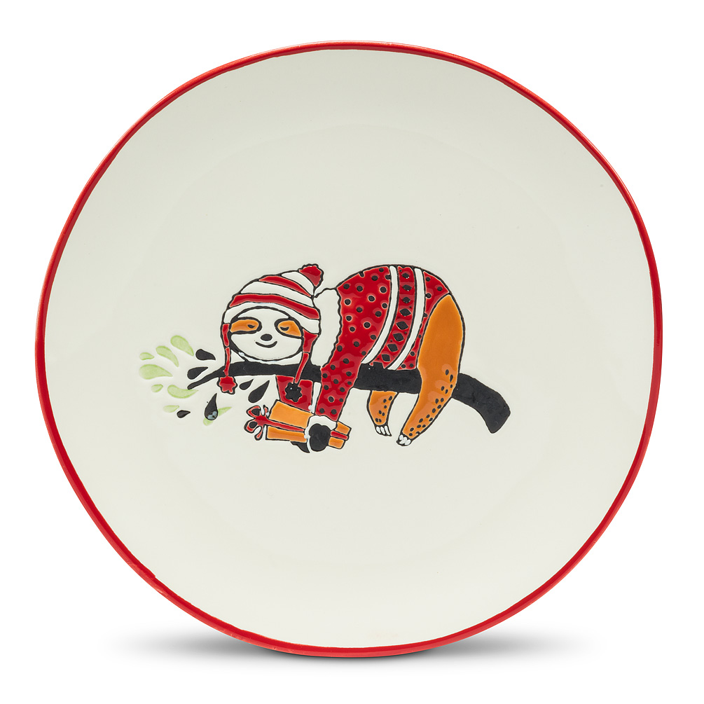 Sloth in Sweater Plate