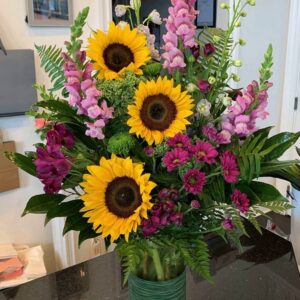 Sunflowers arrangement