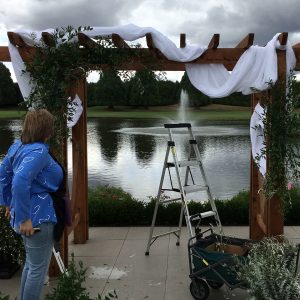 Professional Tips for Installing and Decorating a Wedding Arch